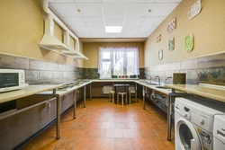 Dorm kitchen design photo