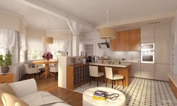 Kitchen studio in your home photo design