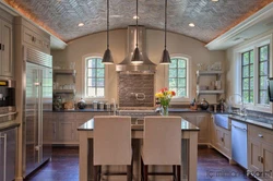 Kitchen design walls ceilings