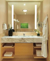 Bathroom mirror design photo