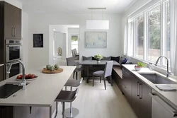 Photos of kitchens with dining tables