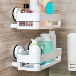 Modern Bathroom Shelves For Shampoos In The Interior