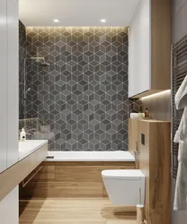 Stylish bathroom tile design