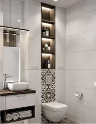 Stylish bathroom tile design