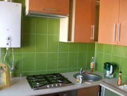 Khrushchev kitchen tiles photo