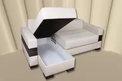 Corner Sofa With Sleeping Place In The Interior