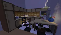 Kitchen Minecraft Interior