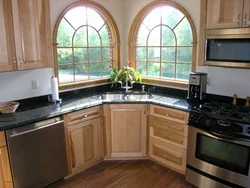 Kitchens Photo Small Corner With Window Photo