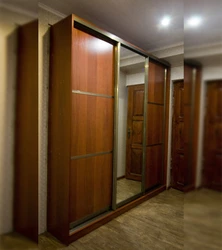 Two wardrobes in the hallway photo