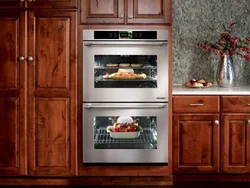 Photo Of A Built-In Oven In The Kitchen