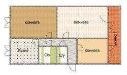 Izolyatsiya qilingan xonalar kvartiradagi fotosuratga o'xshaydi