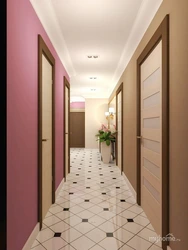 Tiles For The Hallway Floor Design In A Small Apartment Photo