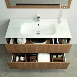 Bathroom vanity cabinet design