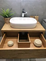 Bathroom vanity cabinet design