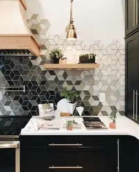 Tile backsplash design options for the kitchen