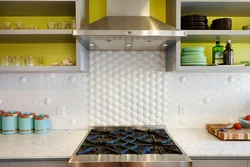 Tile backsplash design options for the kitchen