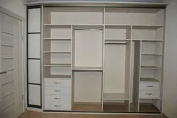 Встроенные шкафы в спальню фото внутренняя