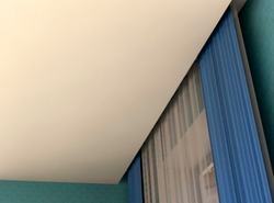 Suspended ceilings photo for bedroom cornice