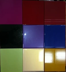 Colors of facades for kitchen gloss photo
