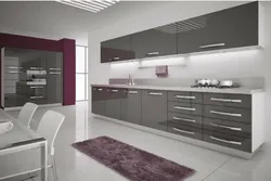 Glossy kitchen front design