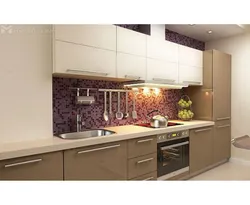 Glossy kitchen front design