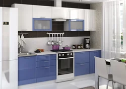 Кухонны гарнітур для маленькай кухні дызайн фота прамой фота