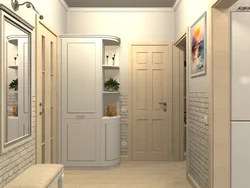 Hallway design 3 doors