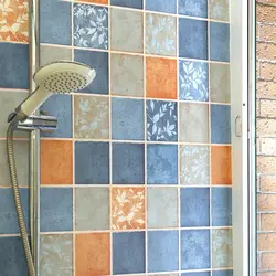 Wallpaper for bathtub moisture-resistant photo
