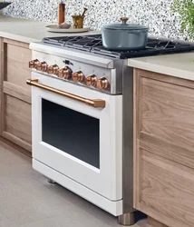 Kitchen With Freestanding Stove Photo