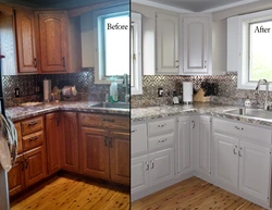 Photo of the kitchen after remodeling