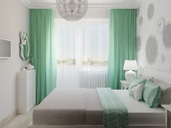 Bedroom design if the curtains are emerald