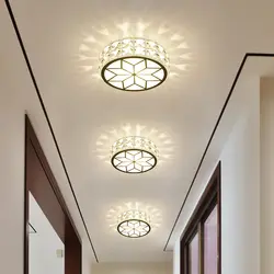 Ceiling Lamps For Suspended Ceilings In The Hallway Photo
