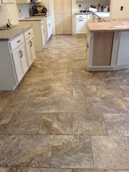 Quartz vinyl in the kitchen photo