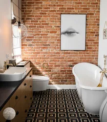 Brick Tile Bath Design