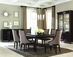 Dining tables for living room photo design