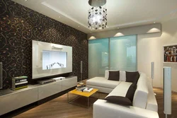 Living Room Interior Options Wallpaper