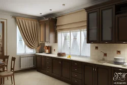 Corner Kitchen Design With 2 Windows