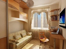 Спальня с диваном в хрущевке фото