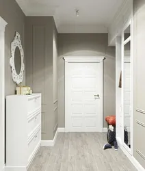 White Color Of The Walls In The Hallway Photo