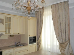 Classic kitchen curtain design