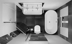 Ванна бөлмесінің орналасуы және дизайны