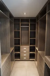 Dressing room 8 sq m design