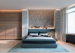 Bedroom interior design bed walls