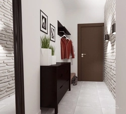Hallway design in an apartment 5 sq m photo