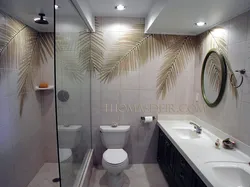 Ванна бөлмесінің пальма ағашының фотосуреті