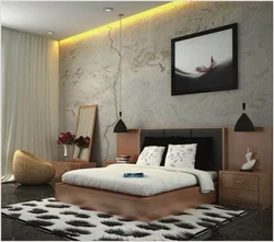 Marble Wallpaper For Bedroom Design