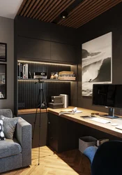 Office Design In An Apartment In A Modern Style
