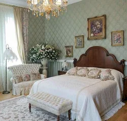 English bedroom interior