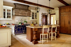 Combination of styles in the kitchen photo