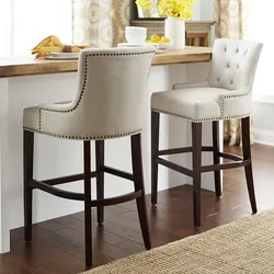 Modern fashionable chairs for the kitchen photo